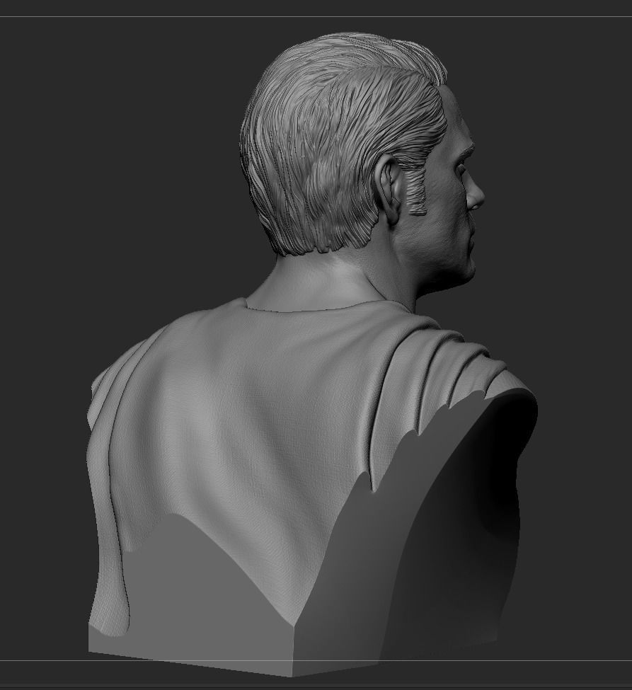 Superman Bust -Henry Cavill 3D print model_11