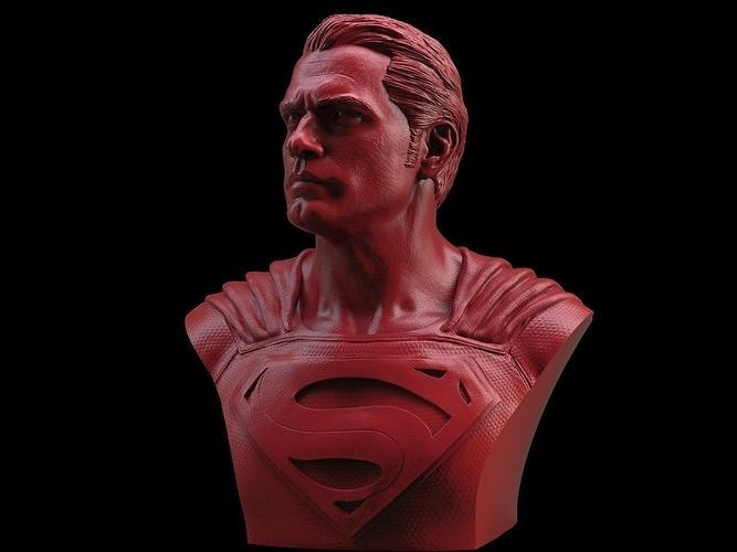 Superman Bust -Henry Cavill 3D print model