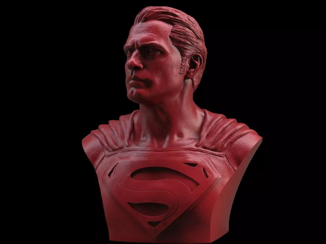 Superman Bust -Henry Cavill 3D print model_0