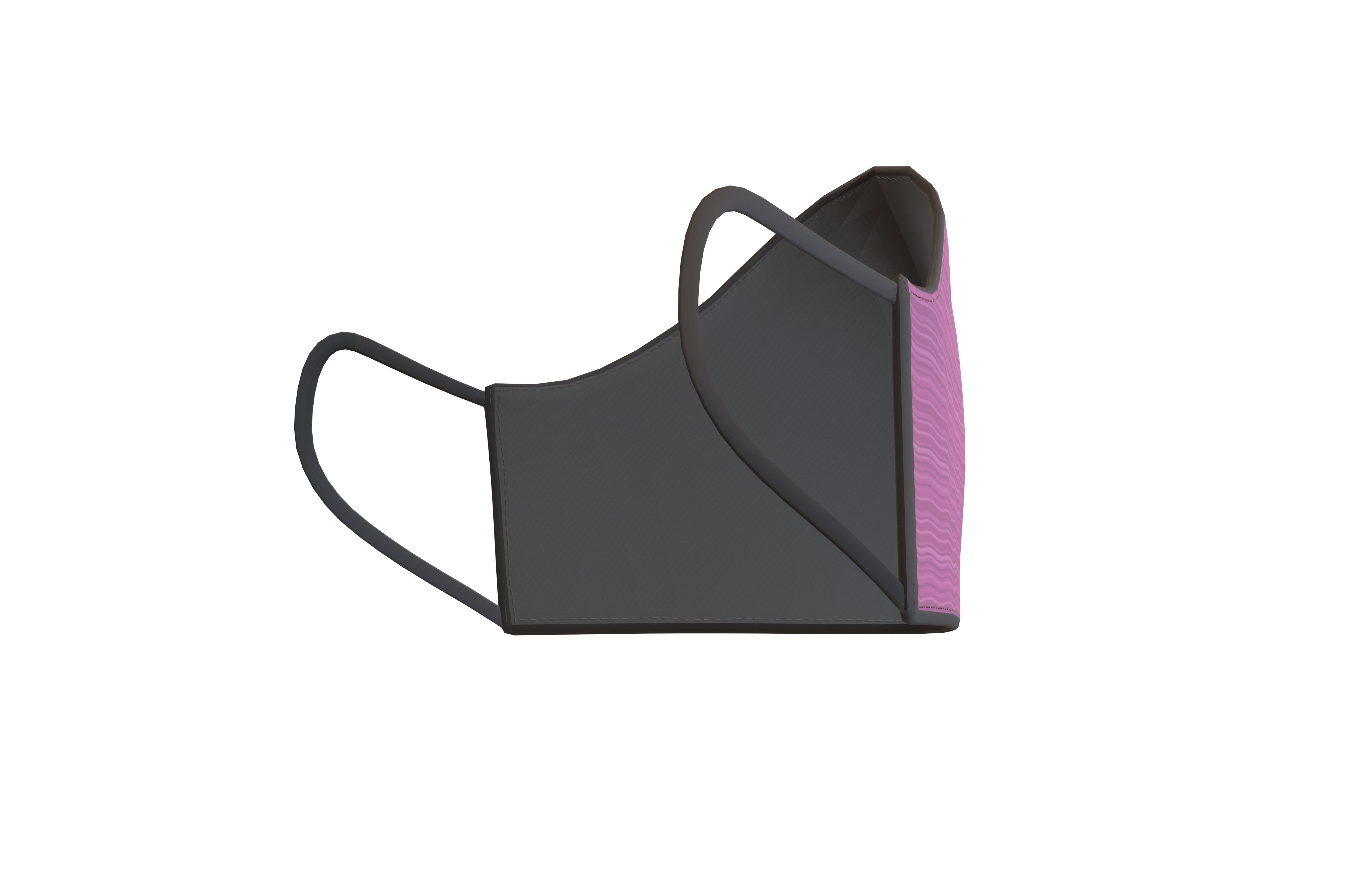 Mask v1 012 Low-poly 3D model_3