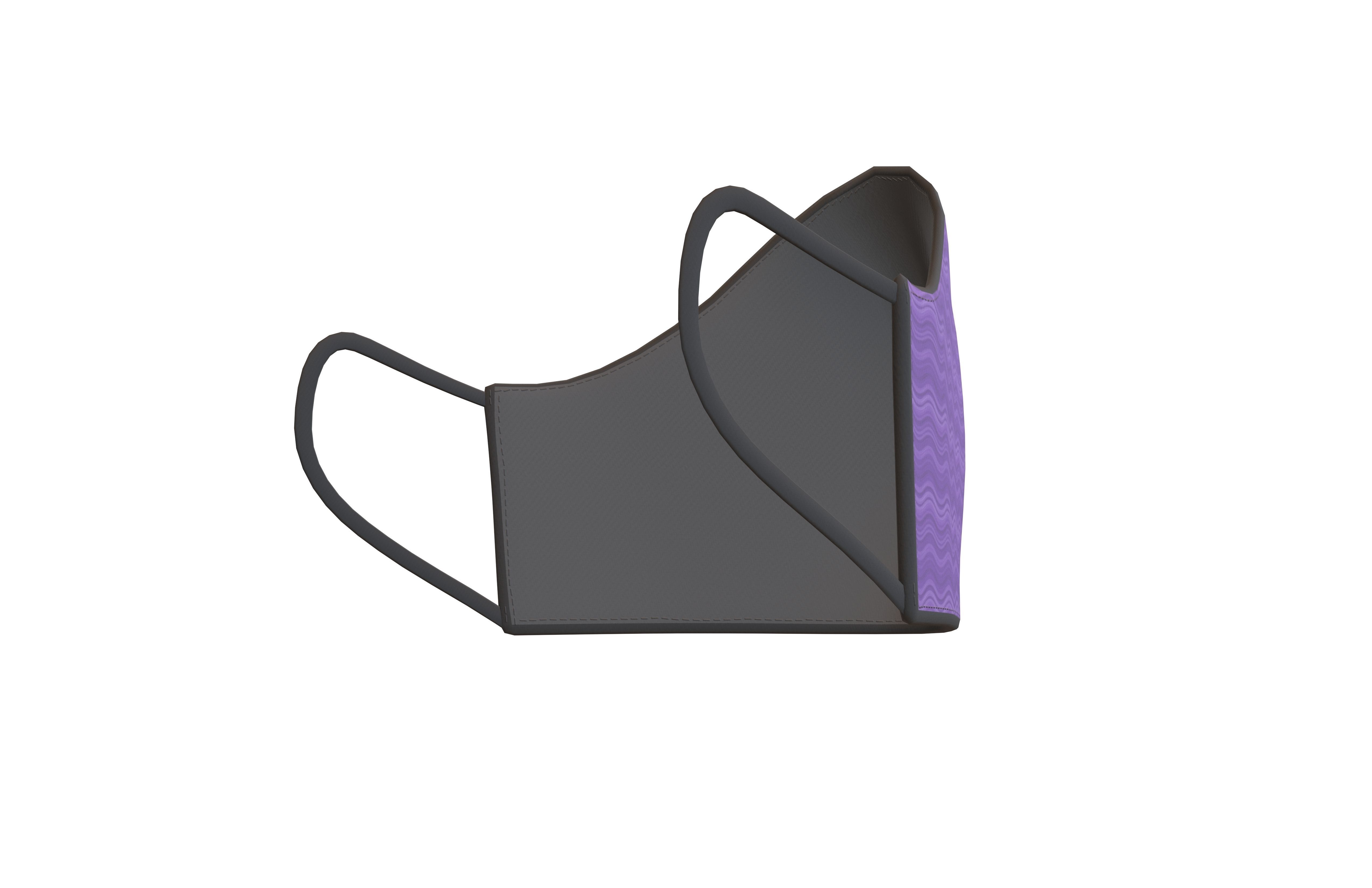 Mask v1 014 Low-poly 3D model_3