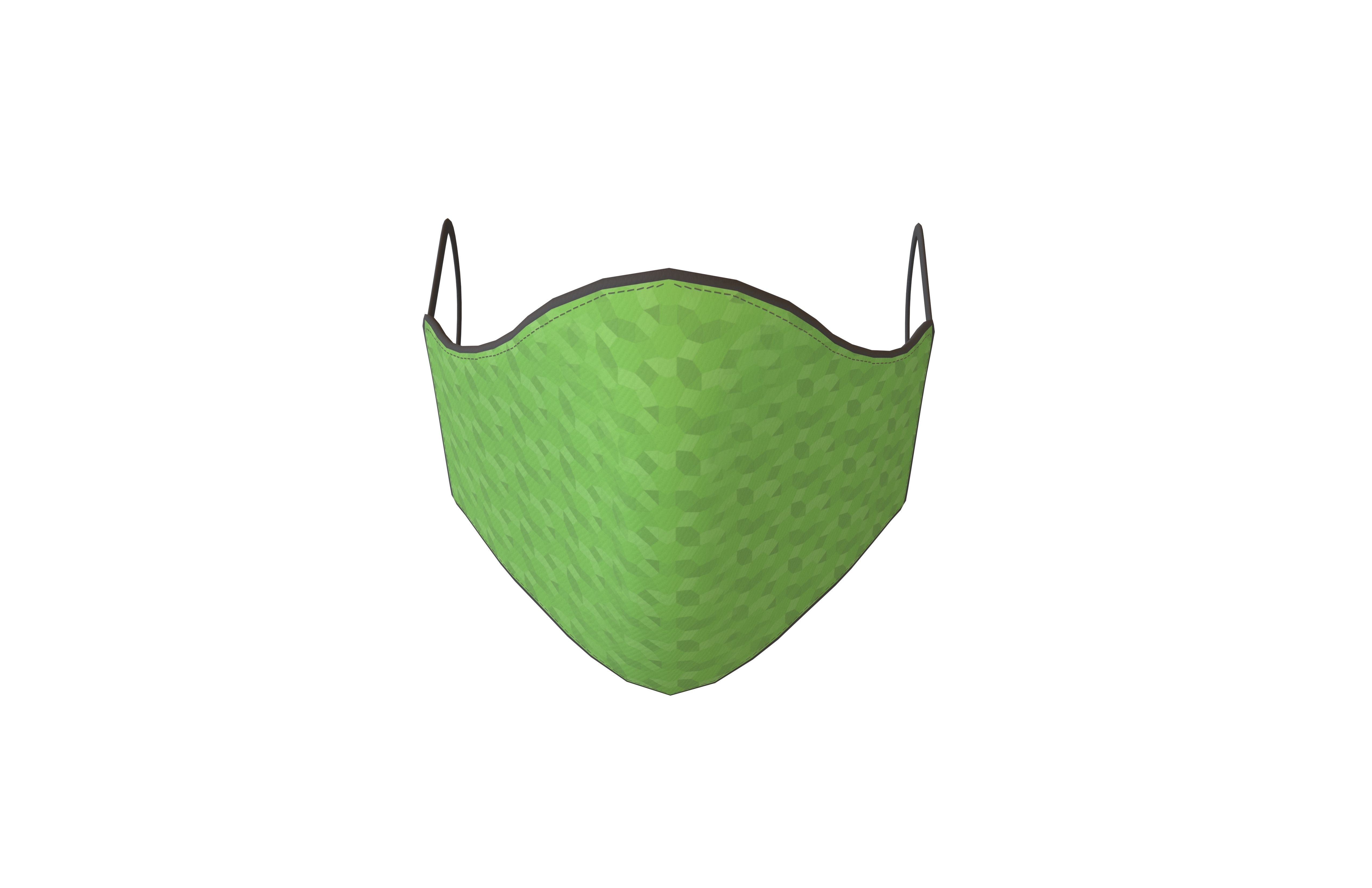 Mask v1 018 Low-poly 3D model_1