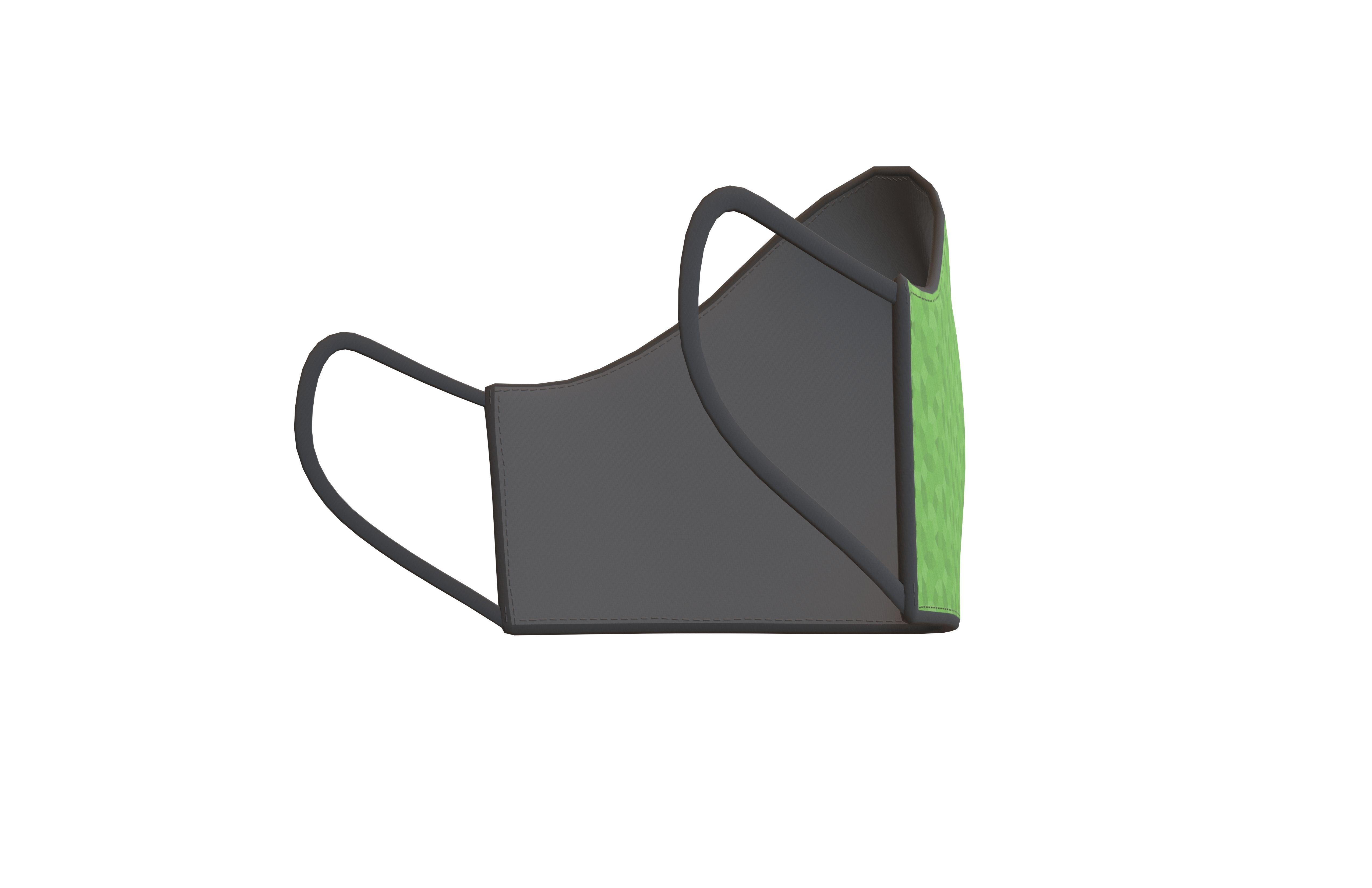 Mask v1 018 Low-poly 3D model_3