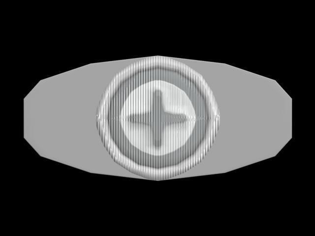 syringe injection Low-poly 3D model_8