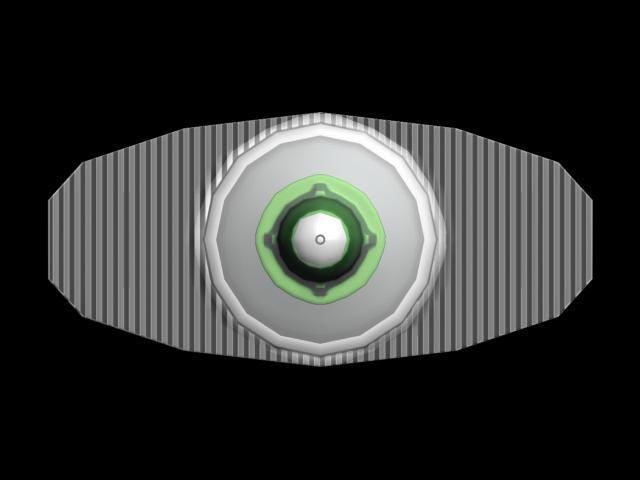 syringe injection Low-poly 3D model_14