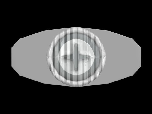 syringe injection Low-poly 3D model_9