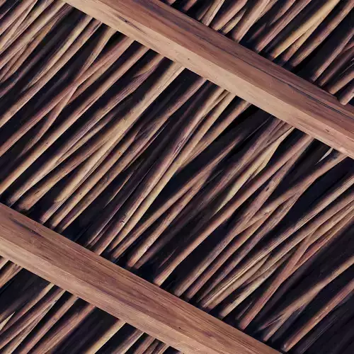 Ceiling thick branch crooked n1 3D model