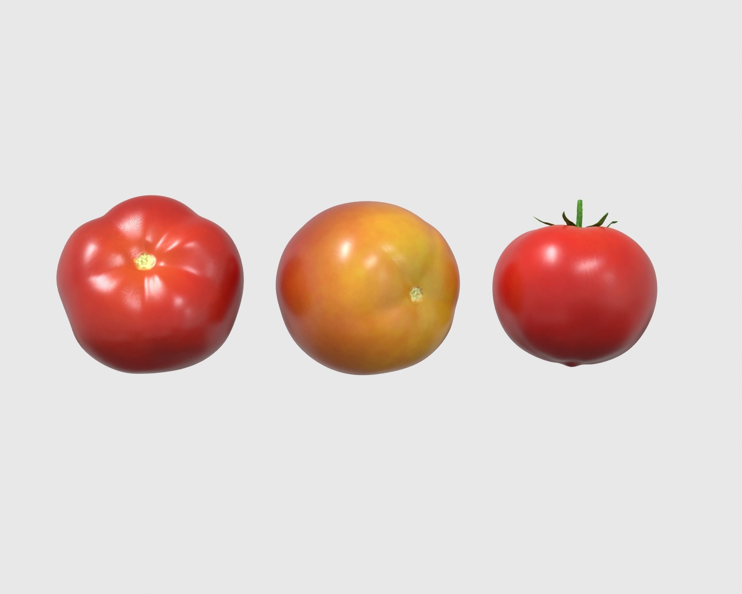 Tomatoes three 3D model_5