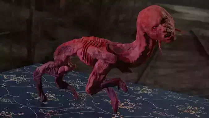 Cry Wolf Free low-poly 3D model