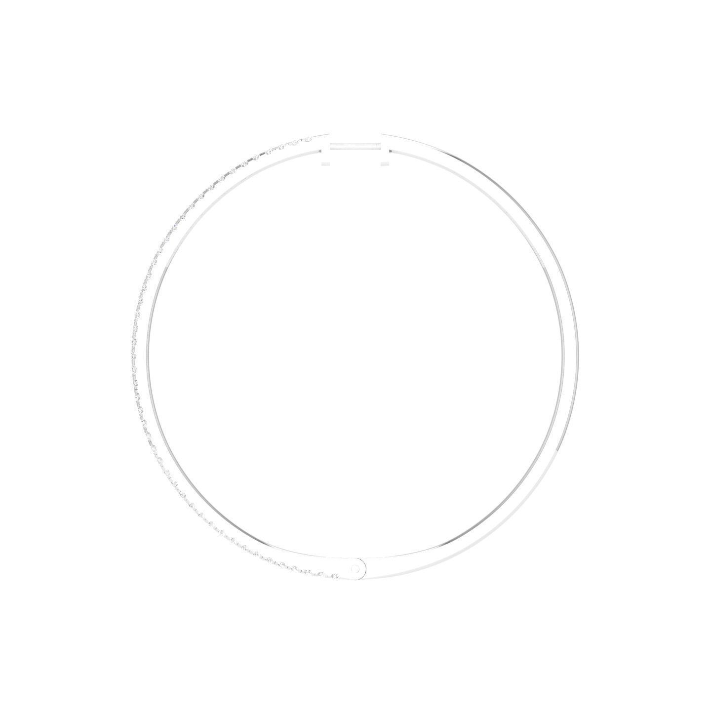 Women Earrings 3dm stl render detail  3D print model_4