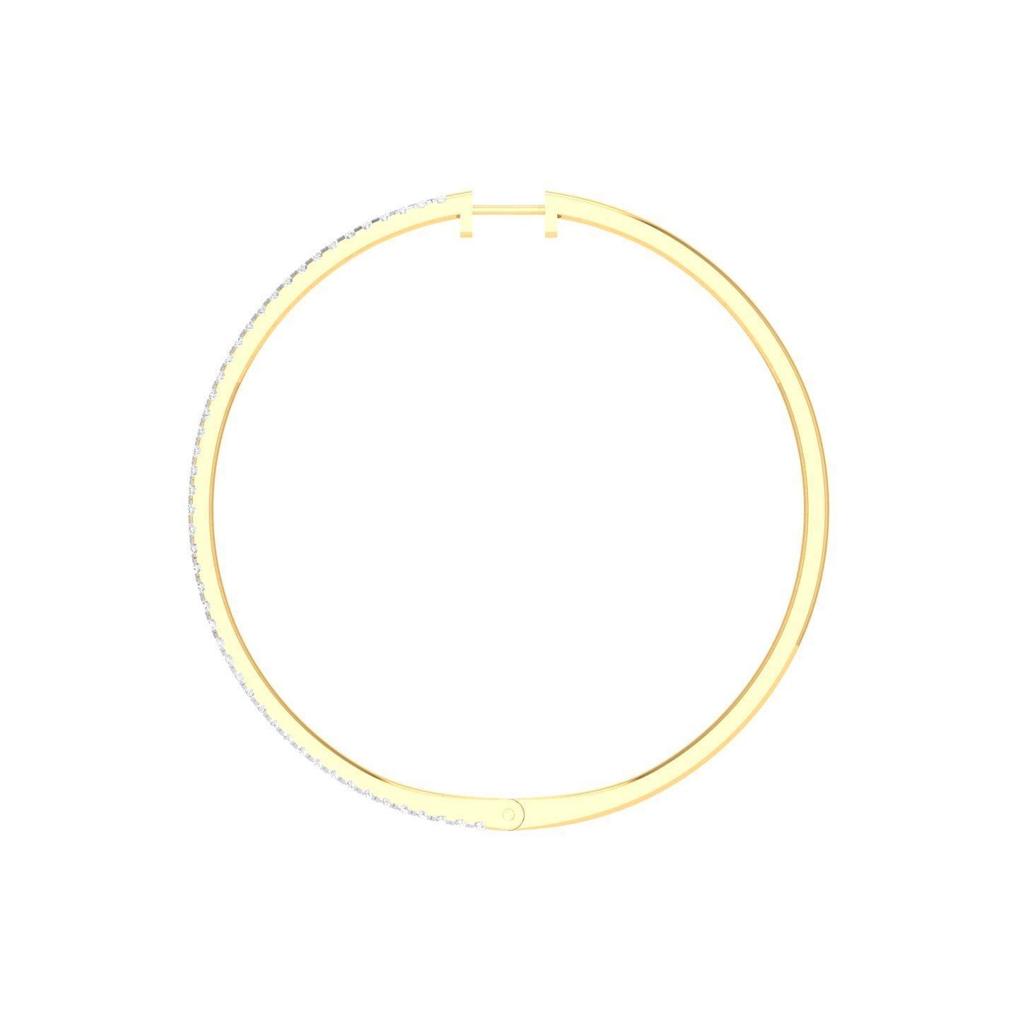 Women Earrings 3dm stl render detail  3D print model_7