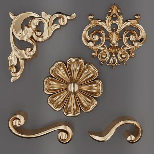 Trim Ornament 61 3D model