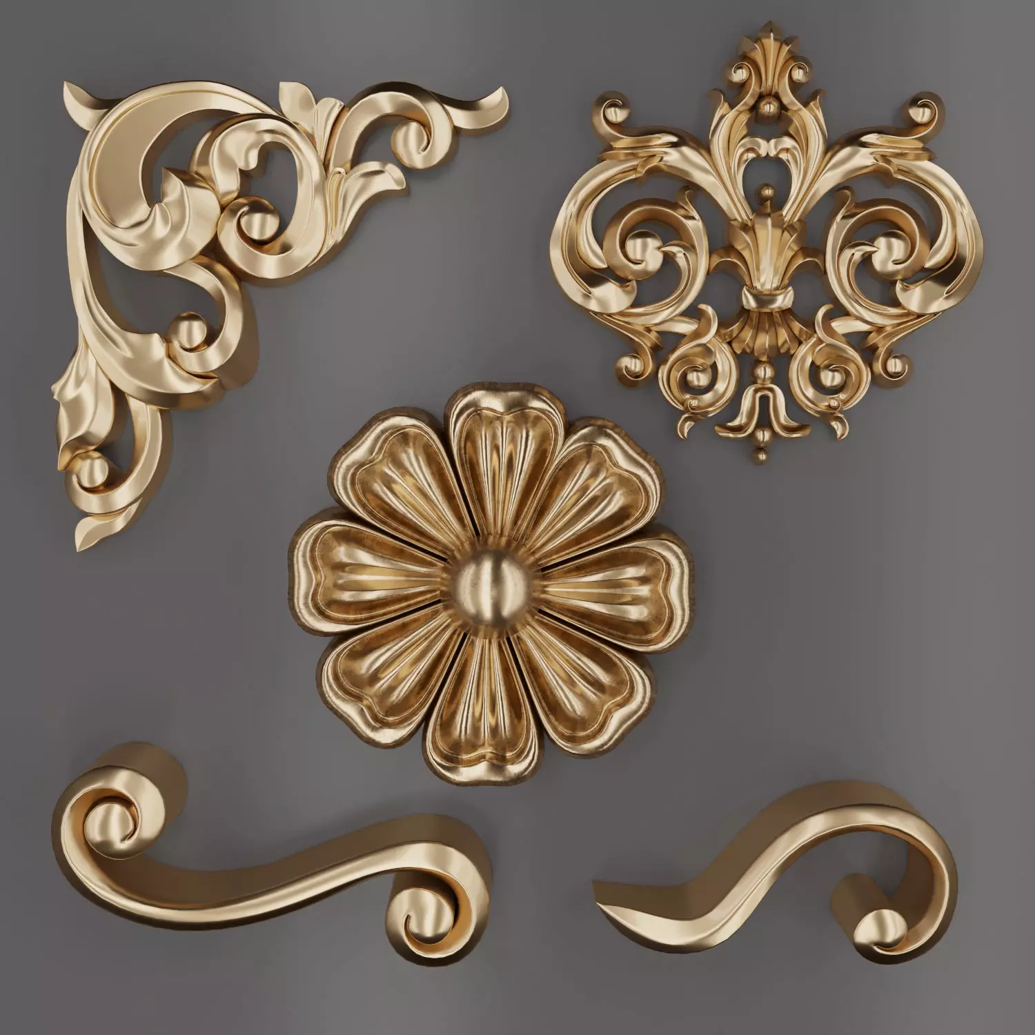 Trim Ornament 61 3D model_0