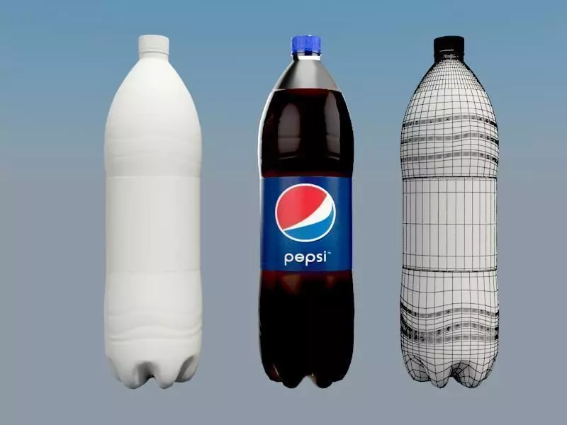 pepsi Bottle 3D model_0