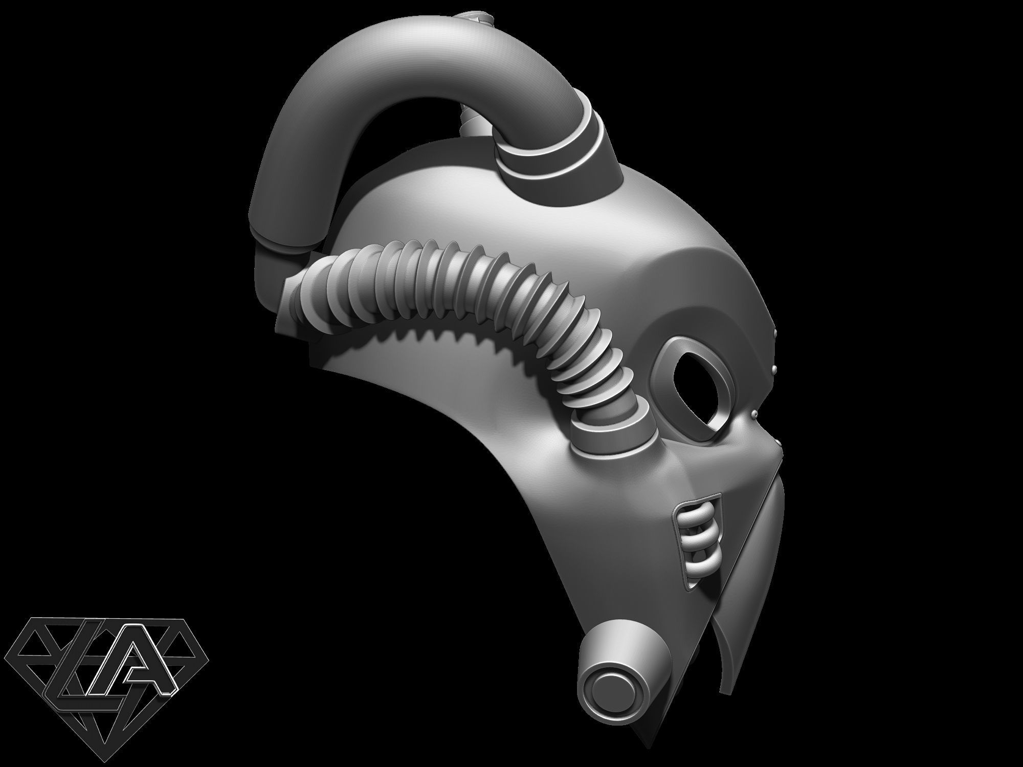 Fallout Helmets set 3D print model_10