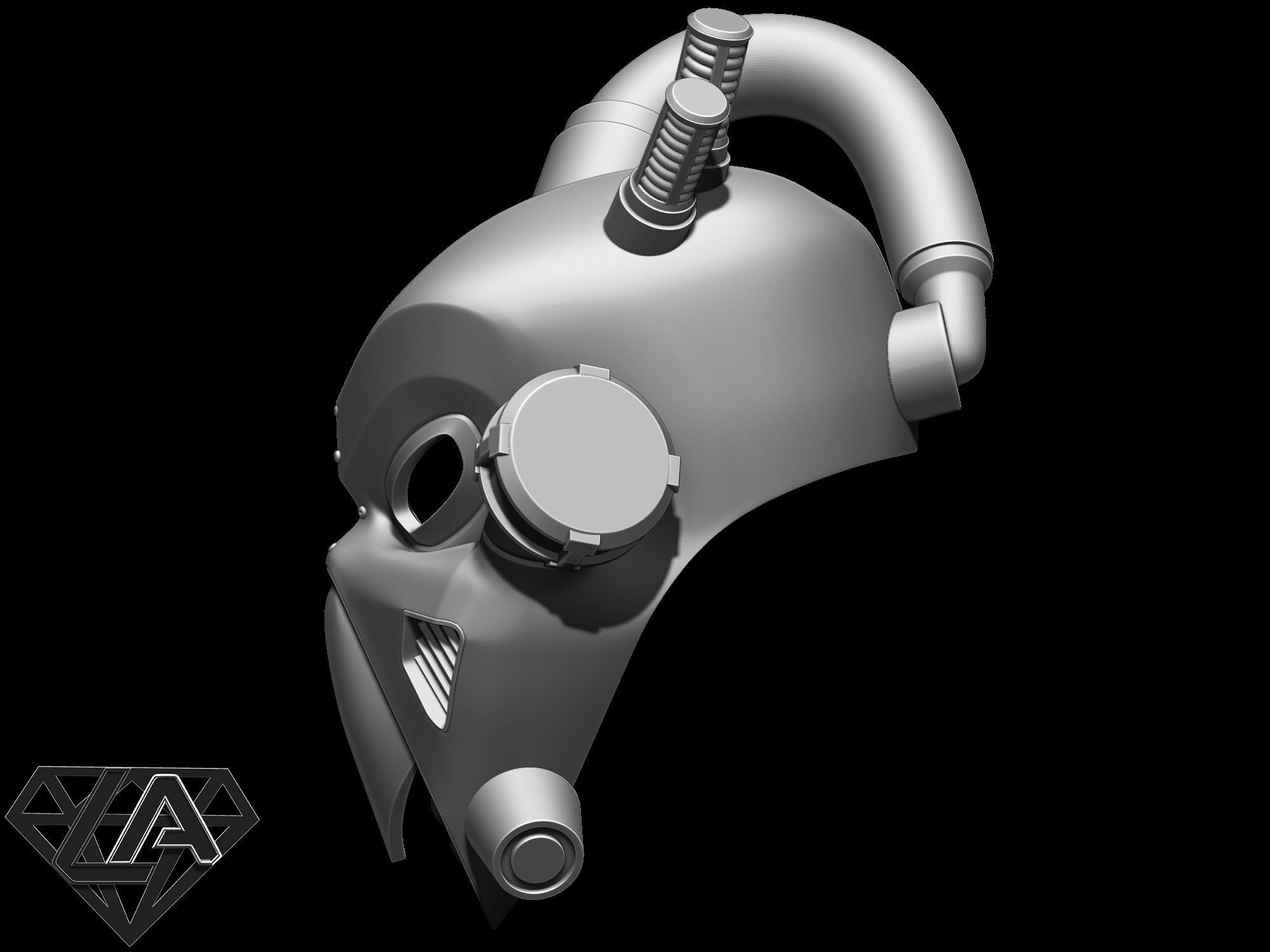 Fallout Helmets set 3D print model_12