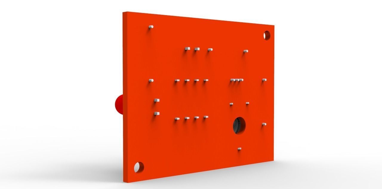 Temperature Sensor Circuit 3D print model_4