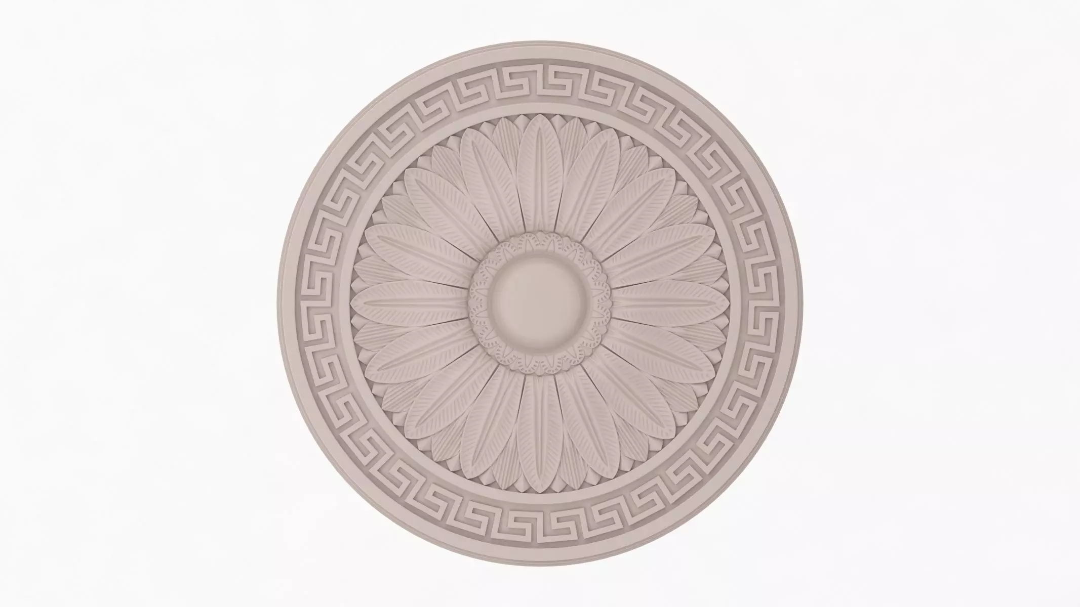 Classic Ceiling Medallion 13 3D model_0
