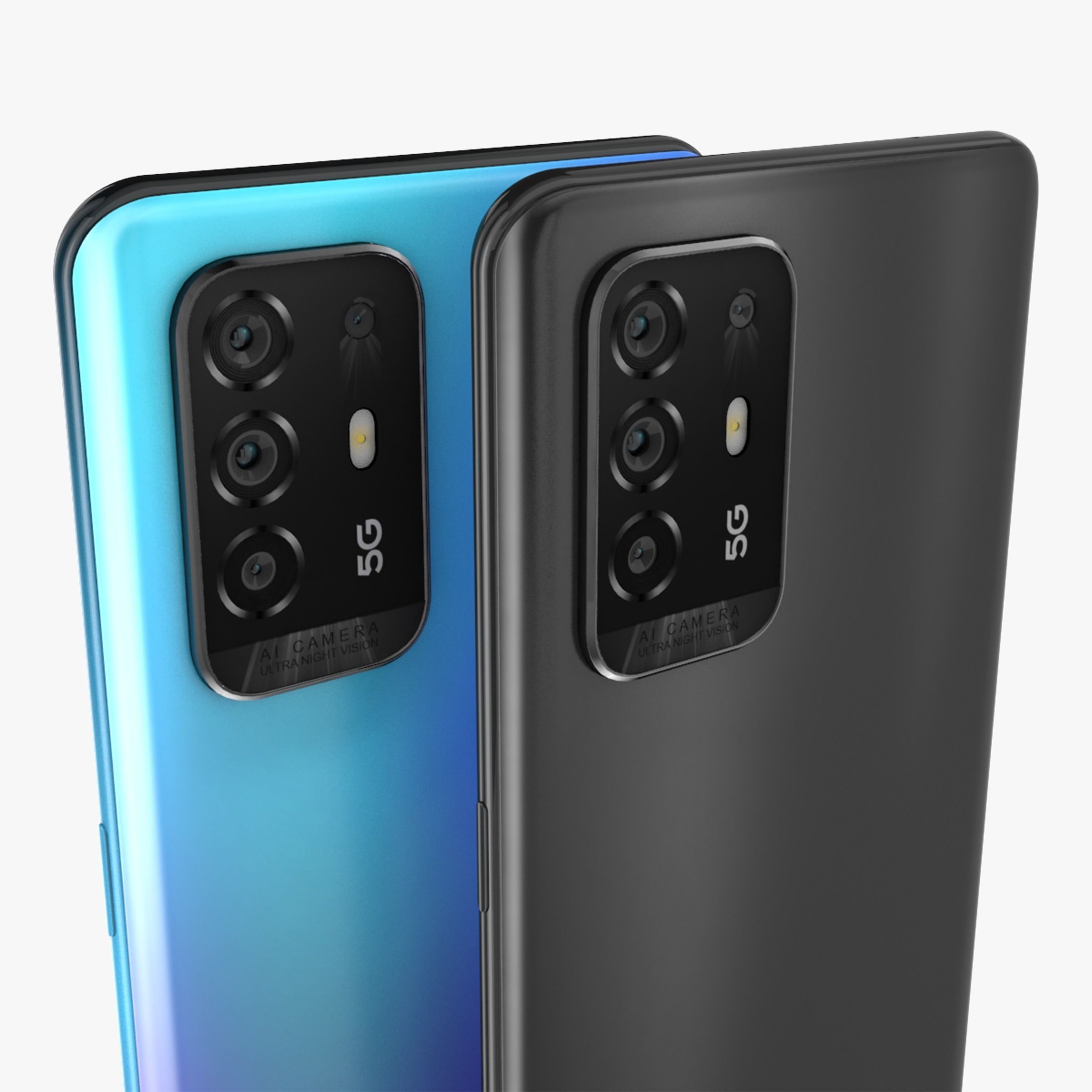 Oppo Reno5 Z Full Colors 3D model_4