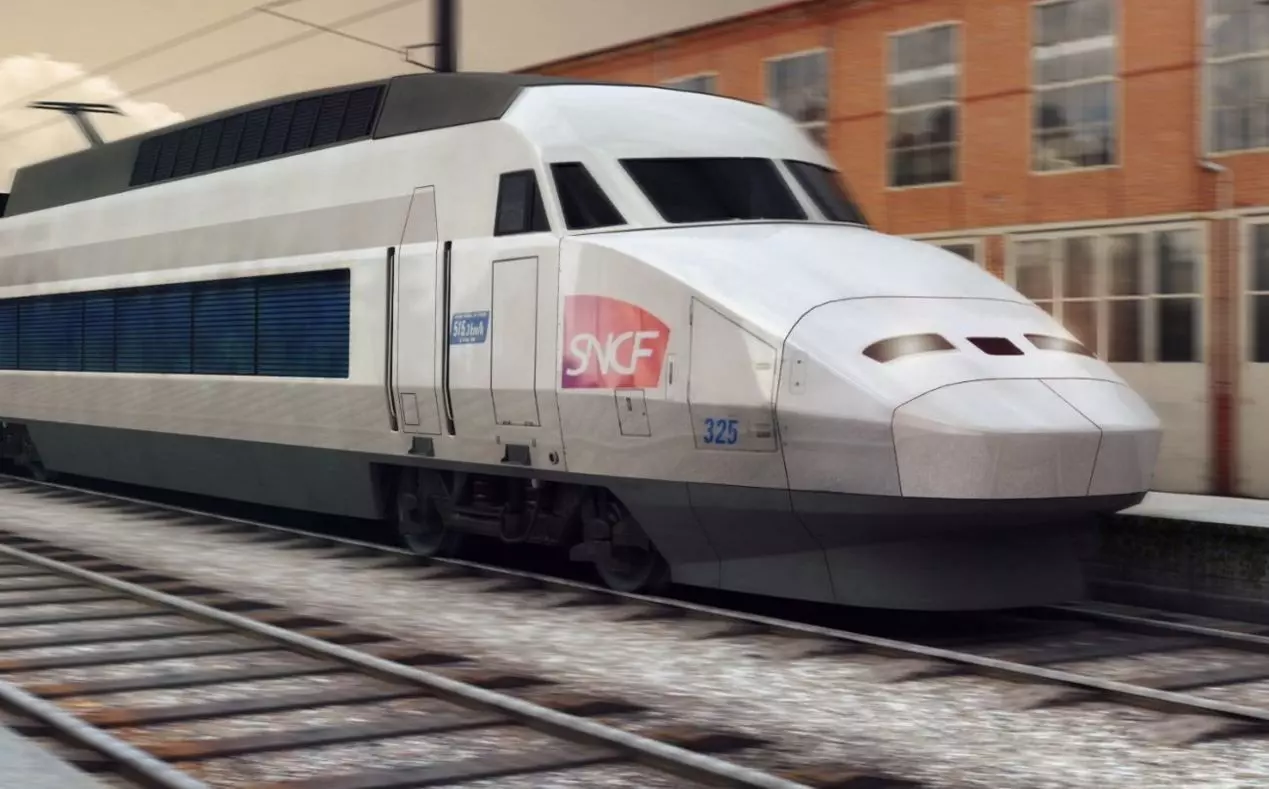 Super Fast Train 3D model