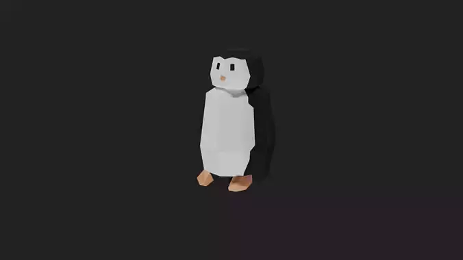Lowpoly Penguin