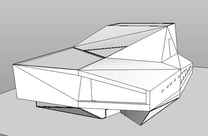 Agora Theater Lelystad Nederland 3d model Low-poly 3D model_9