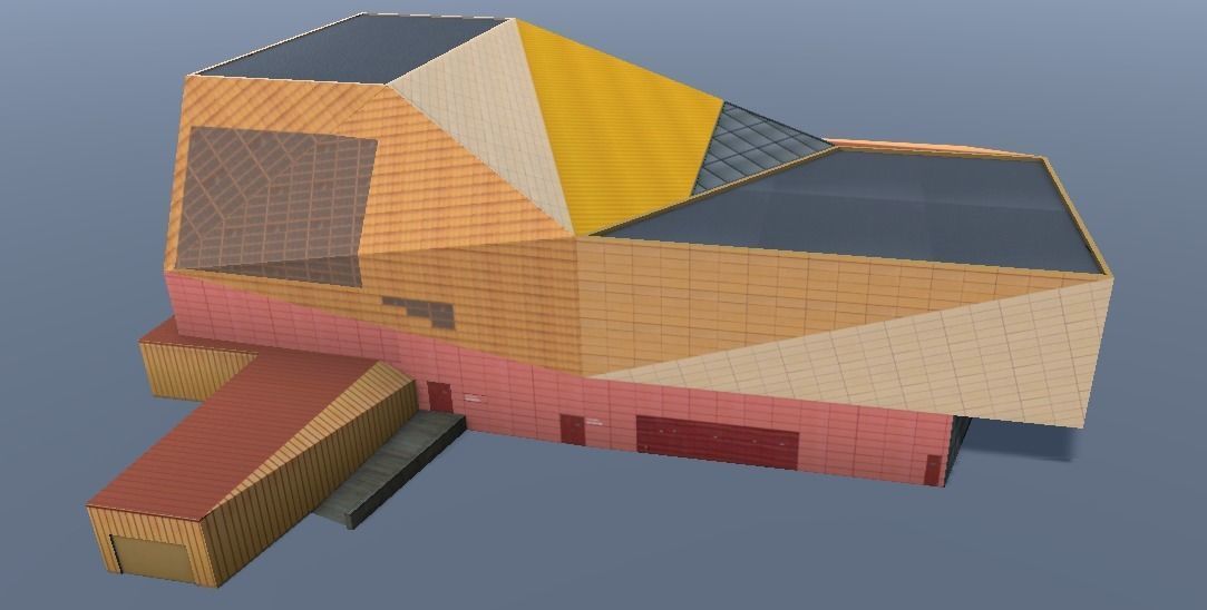 Agora Theater Lelystad Nederland 3d model Low-poly 3D model_8