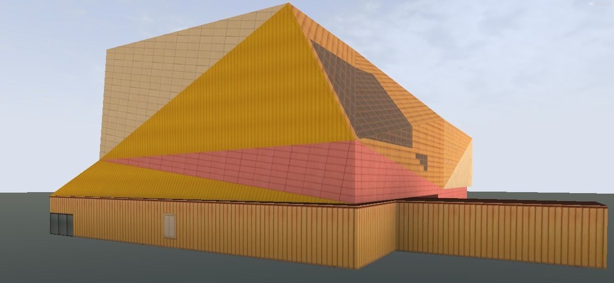 Agora Theater Lelystad Nederland 3d model Low-poly 3D model_6