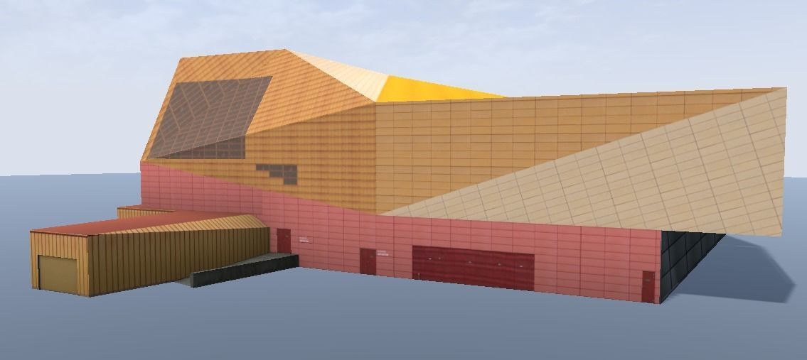 Agora Theater Lelystad Nederland 3d model Low-poly 3D model_7
