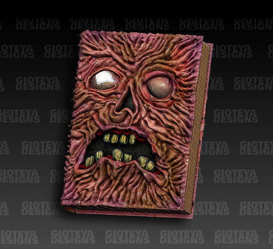 Necronomicon Book of the Dead 3D model