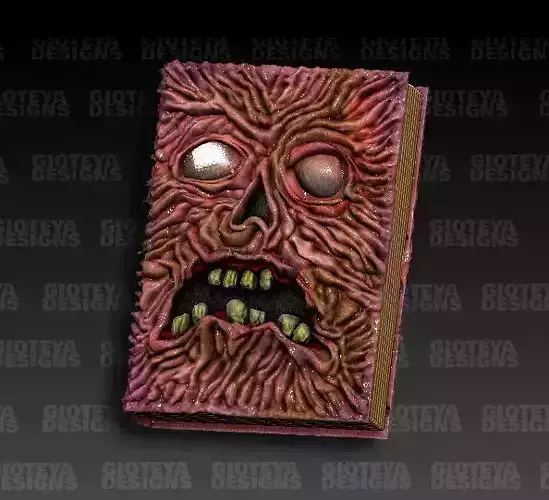 Necronomicon Book of the Dead 3D model