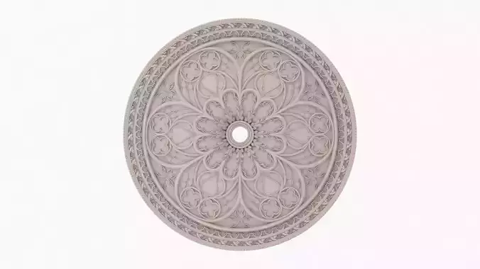 Classic Ceiling Medallion 64 3D model