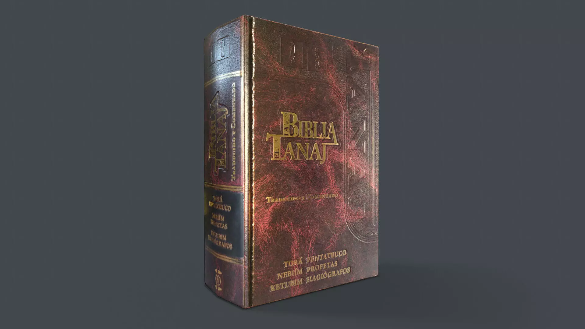 Tanaj Bible Low-poly 3D model