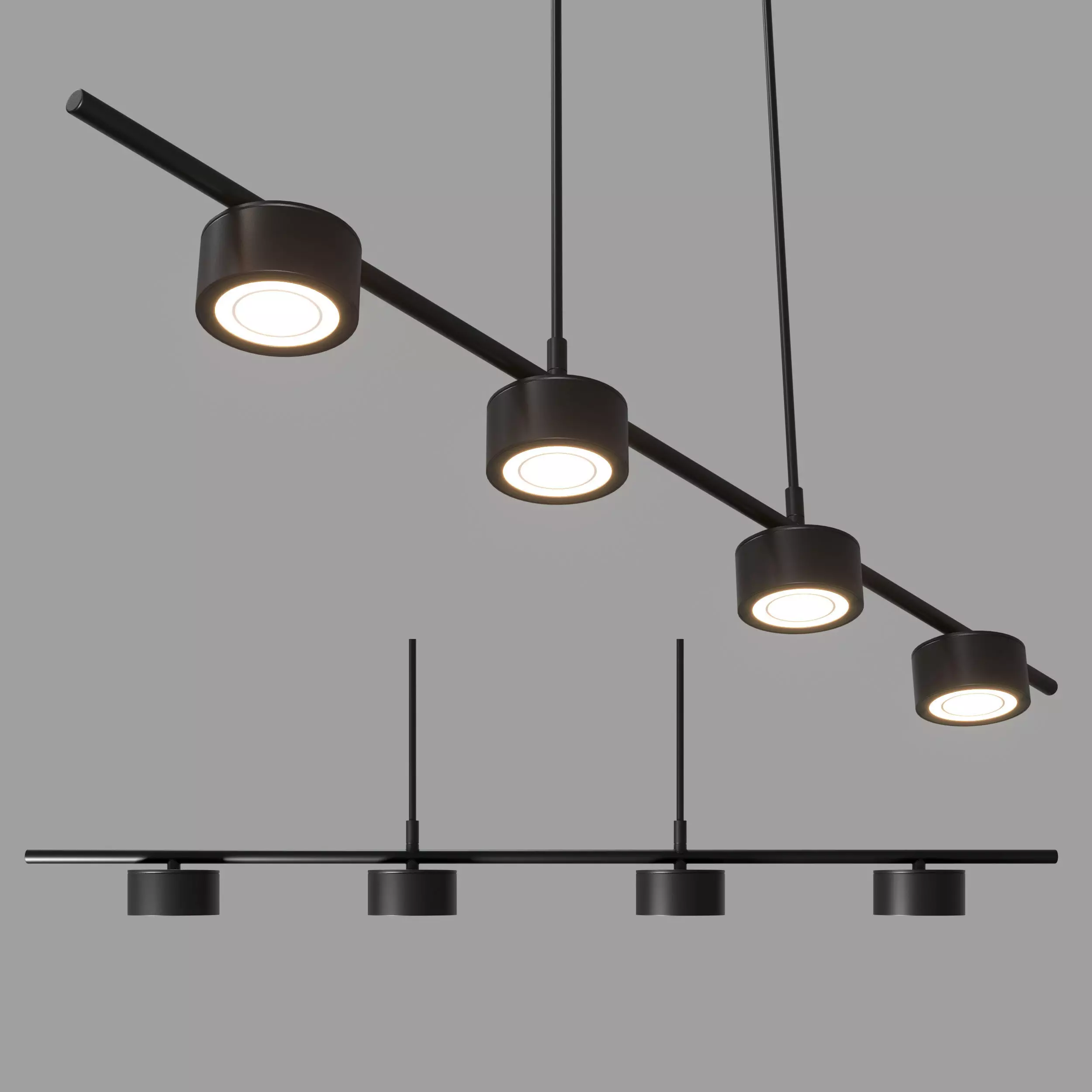 Clyde 4 MoodMaker Rail Light Low-poly 3D model_0