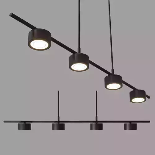 Clyde 4 MoodMaker Rail Light Low-poly 3D model