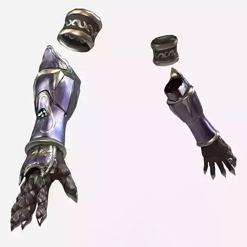 Elf Female Hand Armor Set