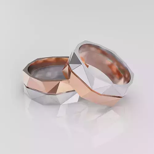 Wedding Band Men 3D print model