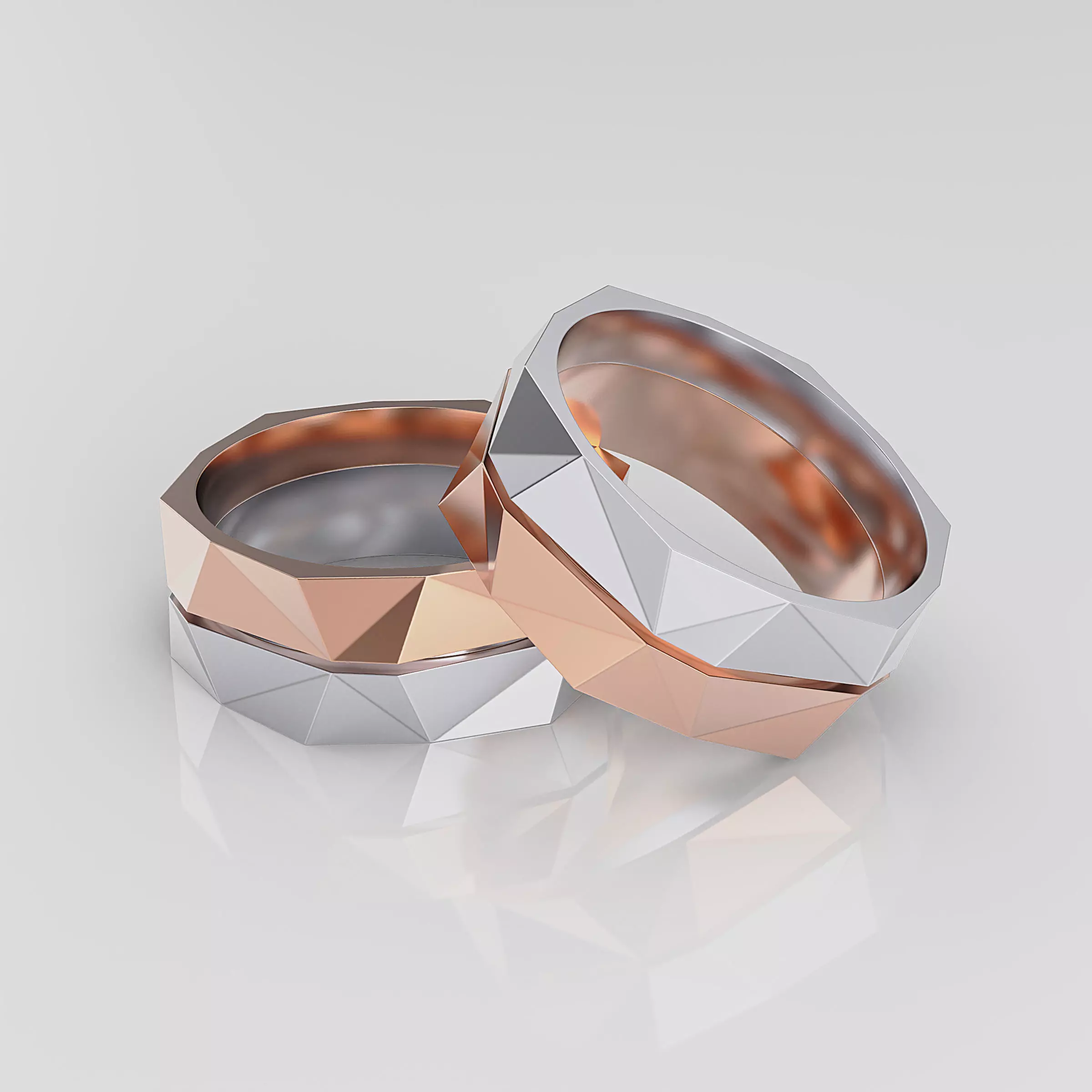 Wedding Band Men 3D print model_0