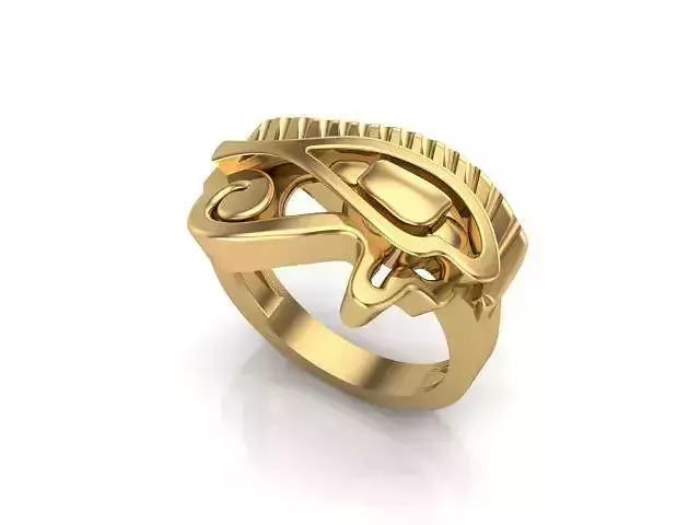 Egyptian eye ring