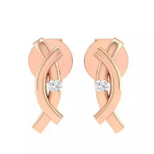 Women Earrings 3dm stl render detail 