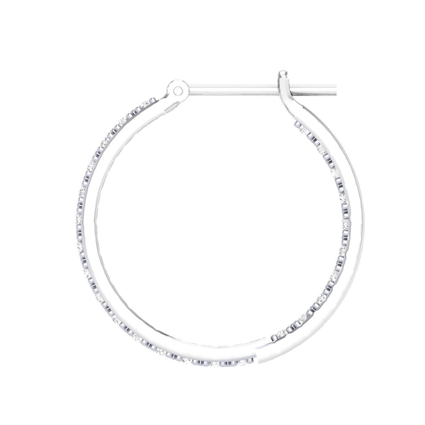 Women Earrings 3dm stl render detail 3D print model_4