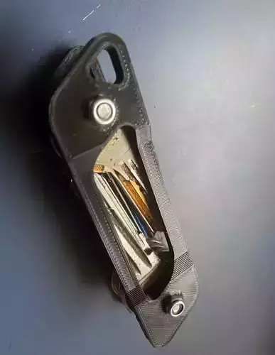 Swiss army knife keychain