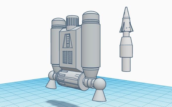 Star Wars Pre Vizsla Jetpack - Clone Wars 3D print model_3