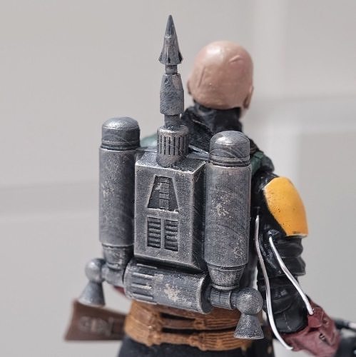 Star Wars Pre Vizsla Jetpack - Clone Wars 3D print model