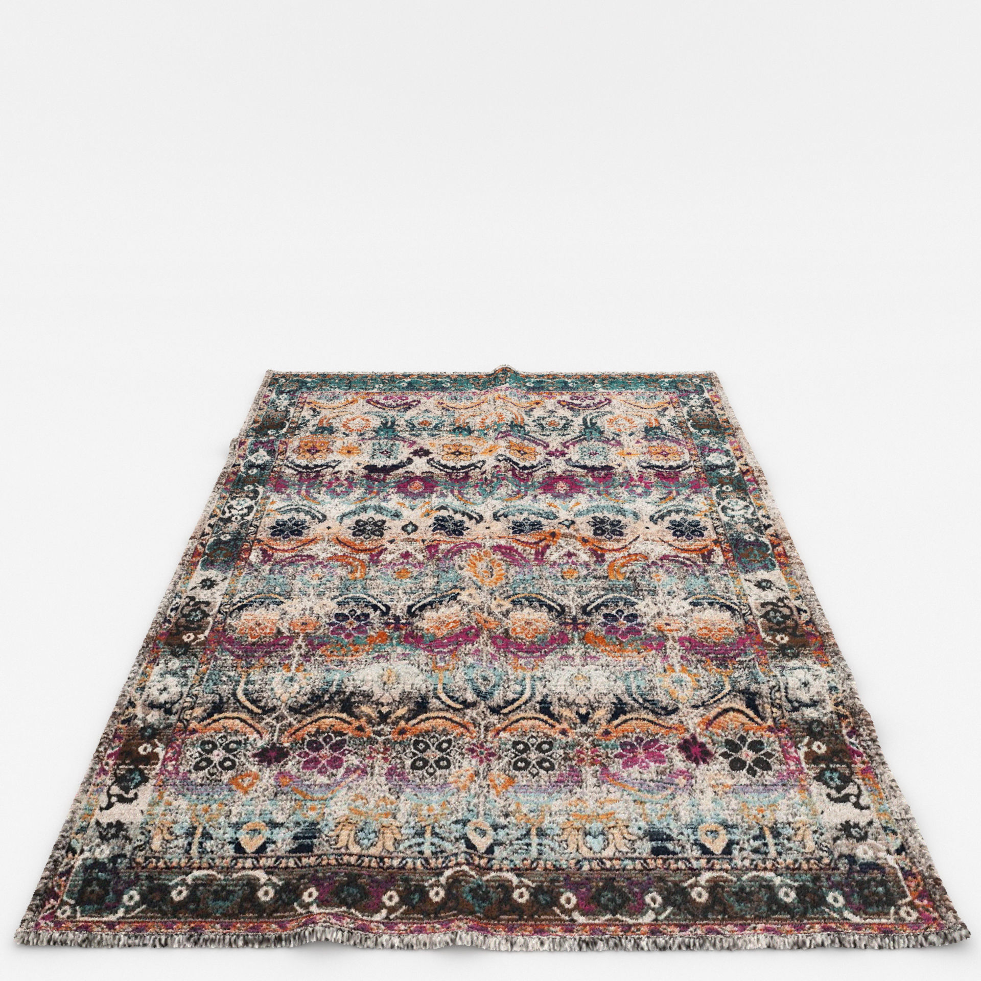 Rugs No 105 Low-poly 3D model_13