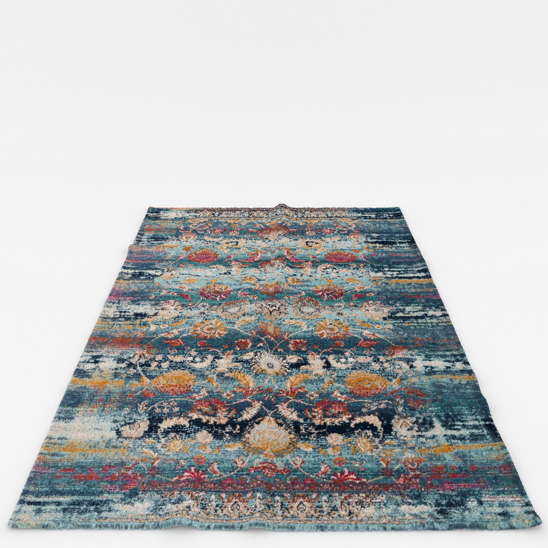 Rugs No 105 Low-poly 3D model_2