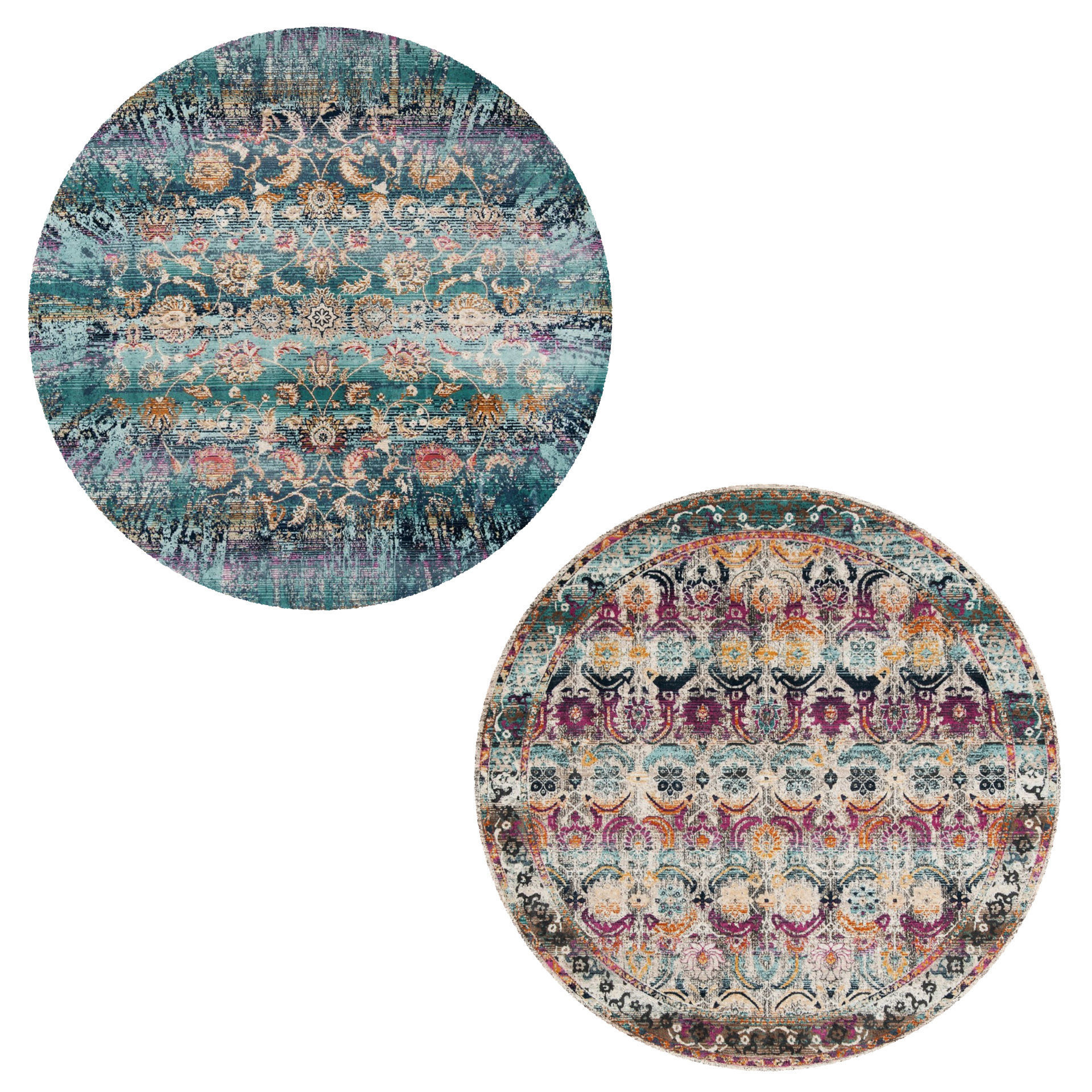 Rugs No 105 Low-poly 3D model_9