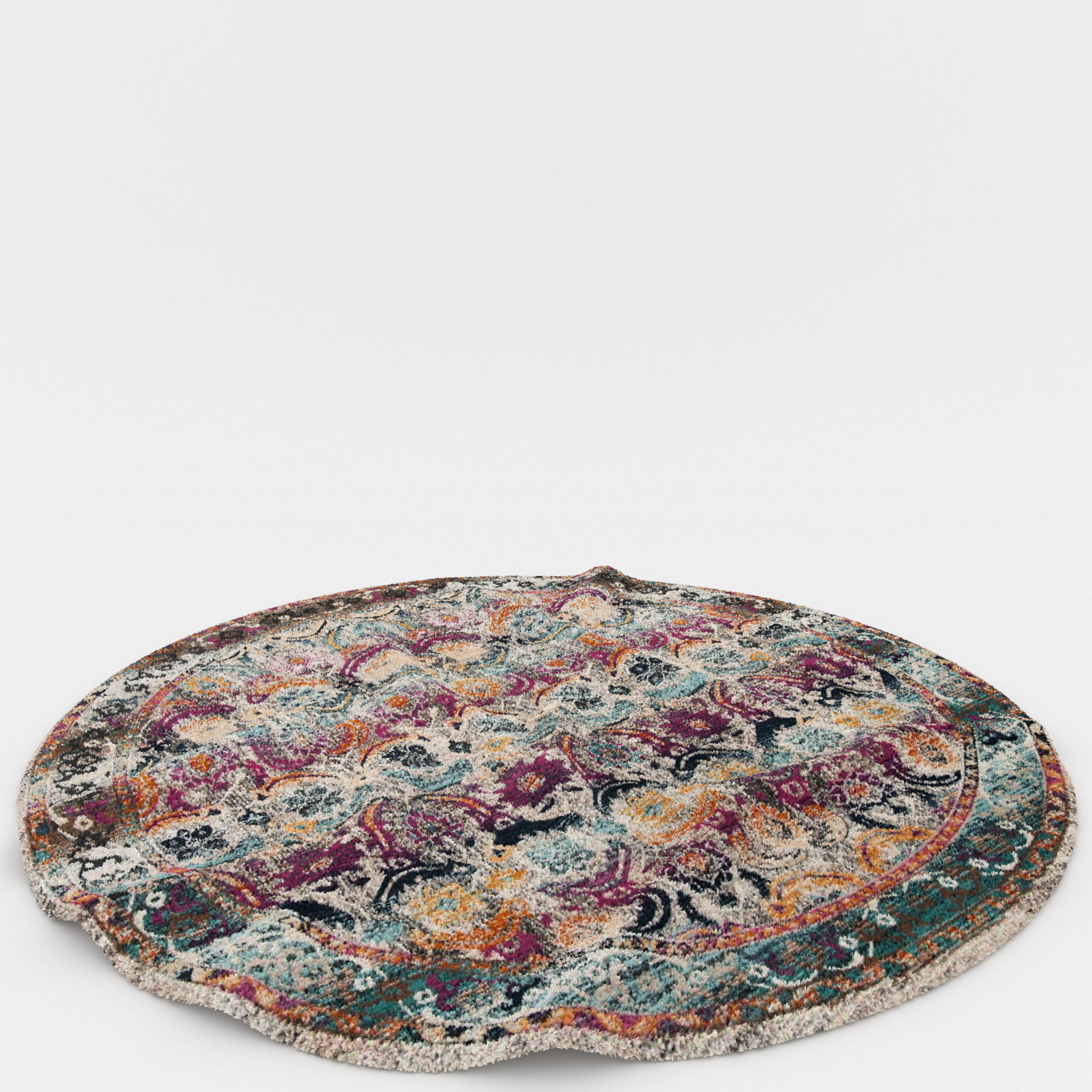 Rugs No 105 Low-poly 3D model_10