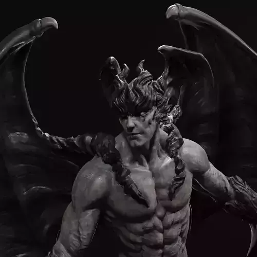 Devilman  Statue 3D print model