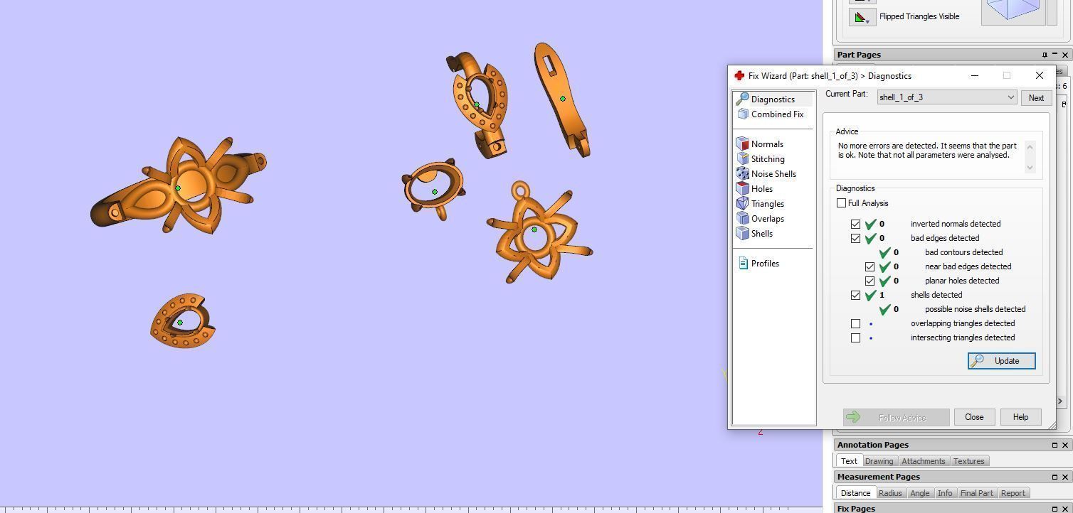 Ring and Earrings  3D print model_7